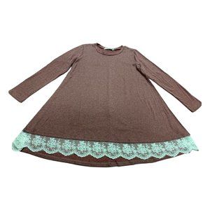 Black Cherry Women Casual Long Sleeve Top-M